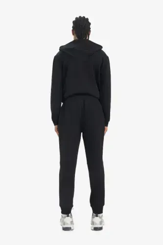 DeFactoFit Slim Fit Double Pocket Standard Leg Scuba Diving Fabric Jogger Sweatpants Black - 8