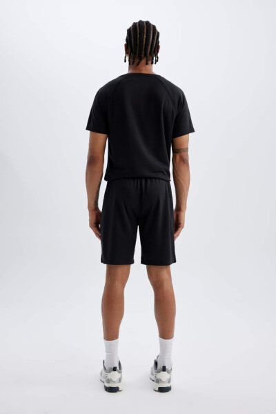 DeFactoFit Slim Fit Sports Shorts Black - 6