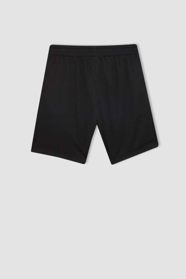 DeFactoFit Slim Fit Sports Shorts Black - 9