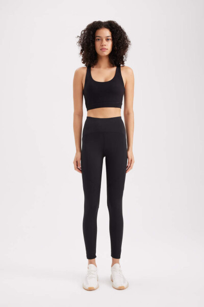 DeFactoFit Sports Leggings Black - 7