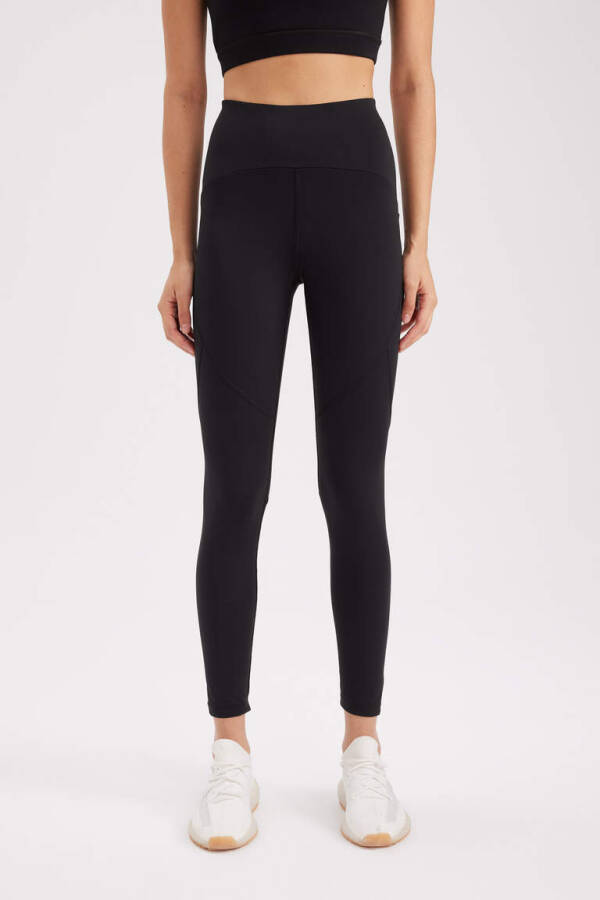 DeFactoFit Sports Leggings Black - 10