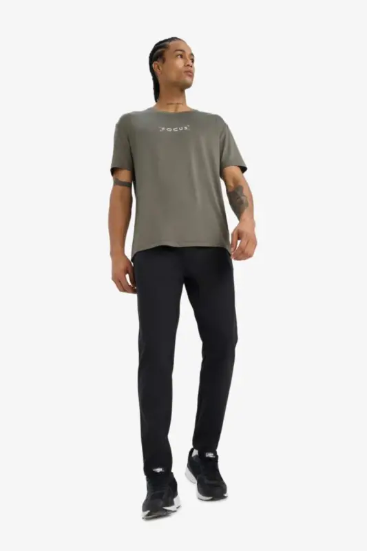 DeFactoFit Standard Fit Crew Neck Printed Short Sleeve T-Shirt-Khaki - 3