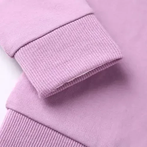 DEFAHN Toddler Baby Pullover Sweatshirt,Long Sleeve Infant Boy Girl Crewneck Active Tshirts 6 Month-3Y - 5