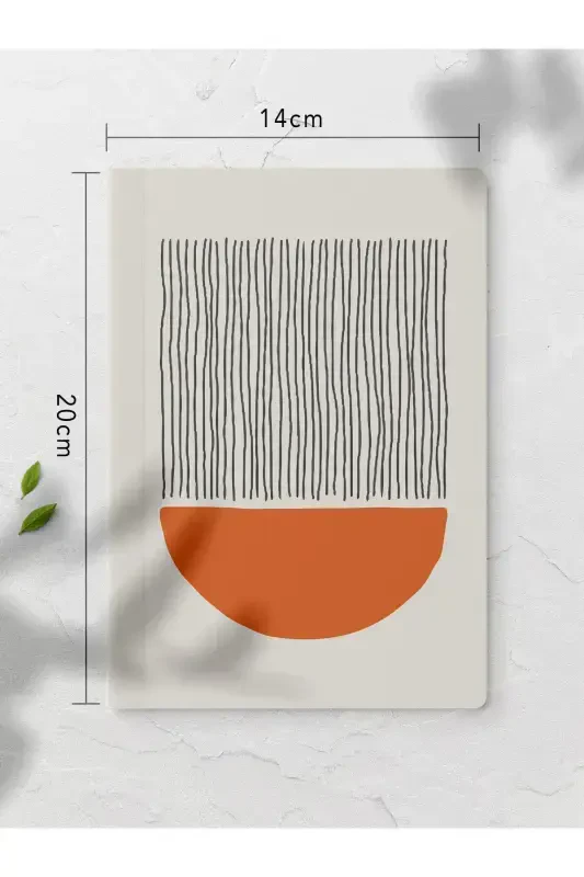 Defter Seti - Geometrik - 4 Adet - 14cm*20cm - 64 Sayfa - Çizgisiz-Renkli II - 4