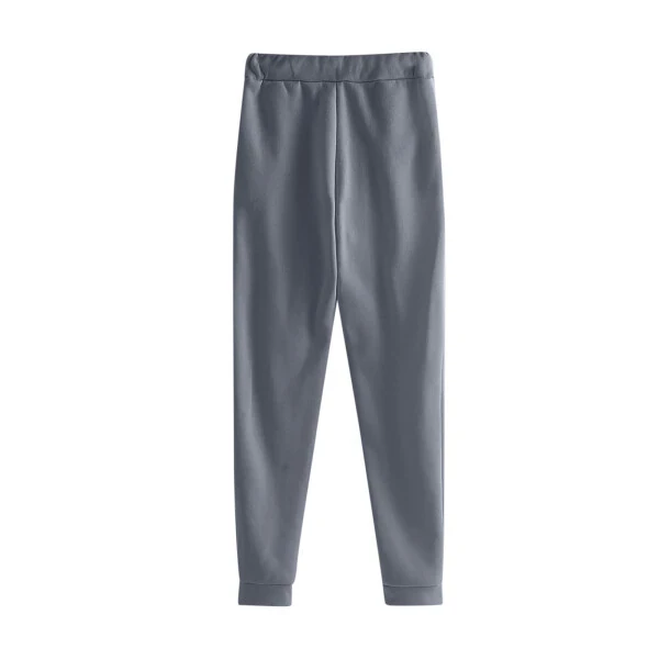 DeHolifer Unisex 2 PC Sweatsuit Set Men Women Oversized Long Sleeve Hoodies Pullover Sweatshirt Tracksuit Jogger Sweatpants Dark Gray L- - 7