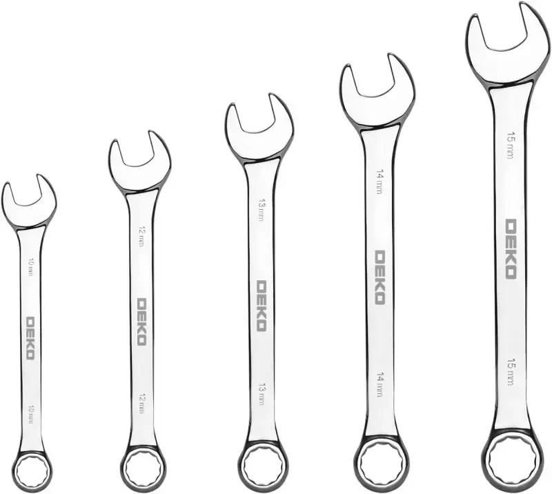 DEKO 158 Piece Tool Set-General Household Hand Tool Kit,Auto Repair Tool Set, with Plastic Toolbox Storage Case - 3