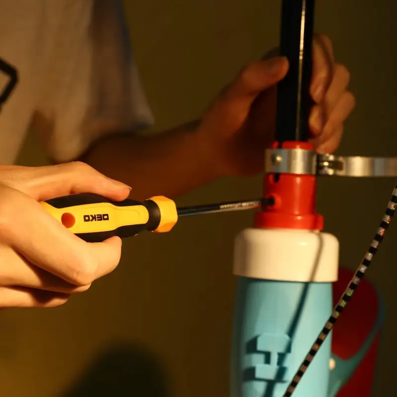 DEKO 158 Piece Tool Set-General Household Hand Tool Kit,Auto Repair Tool Set, with Plastic Toolbox Storage Case - 7