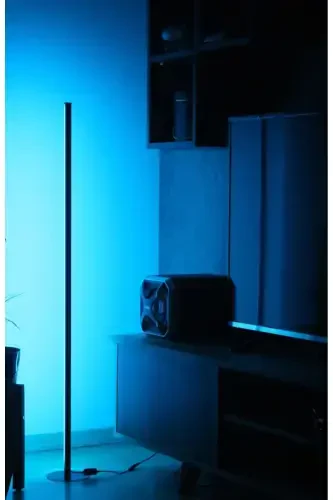 Dekoratif Köşe Led Lambader Rgb Kumandalı 16 Renk Ayaklı 120 cm. - 4