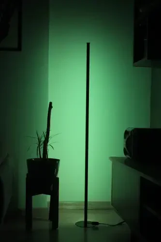 Dekoratif Köşe Led Lambader Rgb Kumandalı 16 Renk Ayaklı 120 cm. - 7