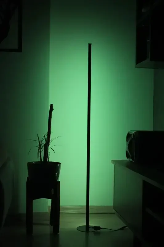 Dekoratif Köşe Led Lambader Rgb Kumandalı 16 Renk Ayaklı 120 cm. - 7