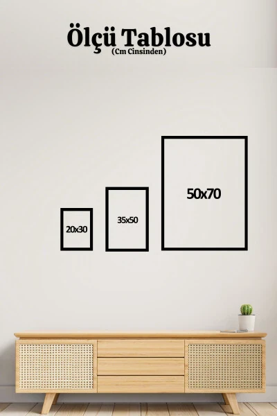 Dekoratif Tablo Yatak Odası Tablo Seti Salon Tablo 3lü Tablo Modern Tablo Mutfak Duvar Tablosu Seti-KarmaRenk - 2