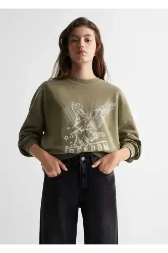 Dekorativ yirtiqli toʻgʻri kesimli jinsi - 1