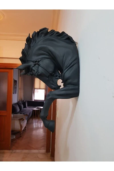 Декоративная настенная аппликация в виде головы лошади Dekoromi (48CMX28CM) - TUAL HOBI SANAT