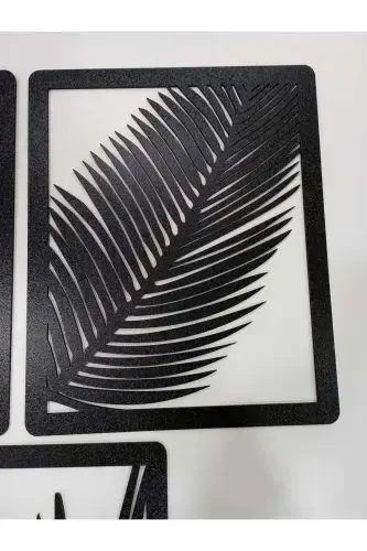 Декоративное украшение для стола из 3-х деревянных тростников с лазерной резкой Tvs - 4