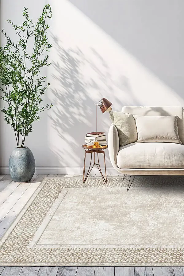 Декоративный коврик для гостиной и кухни с цифровым принтом, моющийся, с нескользящей основой - 2