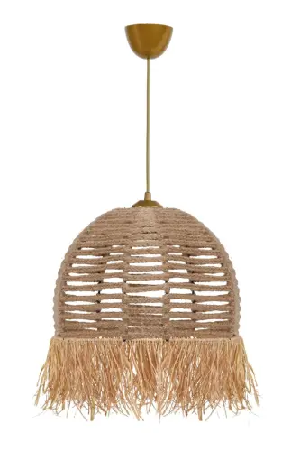 Delacorde Handmade Chandelier Jute Hnmd-42-Jute - HMYDESIGN (1)