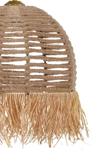 Delacorde Handmade Chandelier Jute Hnmd-42-Jute - 5