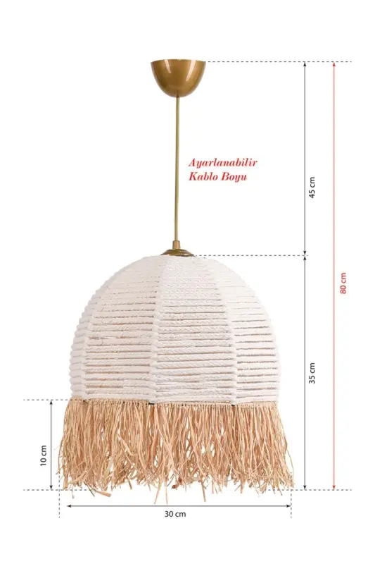 Delacorde Handmade Chandelier White Hnmd-42-white - 5