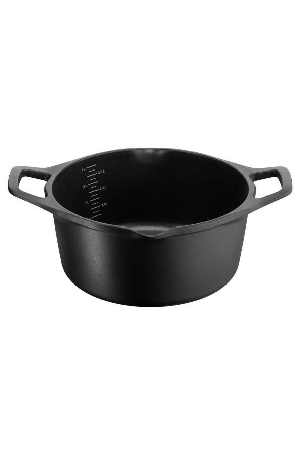 Delicio Cast Iron Deep Pot - 24 Cm - 16