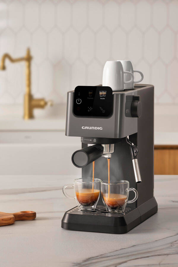 Delisia Coffee KSM 4330 Sut Ko'pirtirgichli Qo'lda Ishlatiladigan Espresso Mashinasi - 18