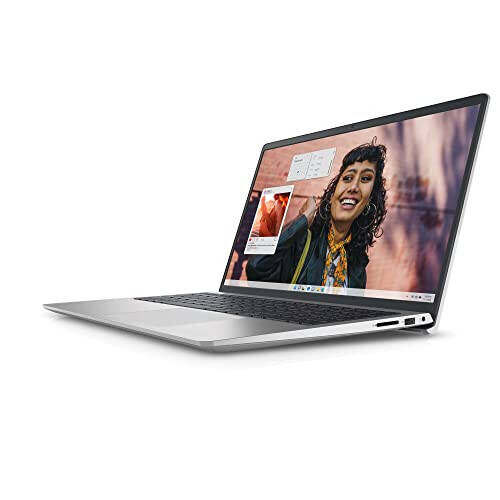 Dell Inspiron 3530 Noutbuk - 15.6 dyuymli FHD (1920x1080) Tegin ekran, Intel Core i7-1355U, 16GB DDR4 RAM, 1TB SSD, Intel Iris Xe Grafik kartasi, Windows 11 Home - Platina kumush - 6