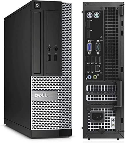 Dell OptiPlex Kompyuter Stolüstü PC, Intel Core i5 3-Avlod 3.2 GHz, 16GB RAM, 2TB HDD, Yangi 22 Dyuymli LED Monitor, RGB Klaviatura va Sichqoncha, WiFi, Windows 10 Pro (Yangilangan) - 6