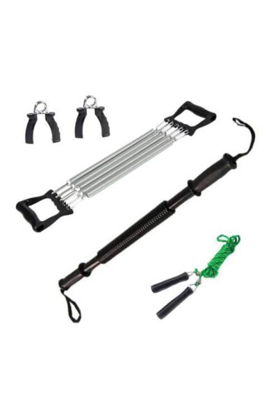 delux set chest exercise equipment wrist strengthener - HSPORT