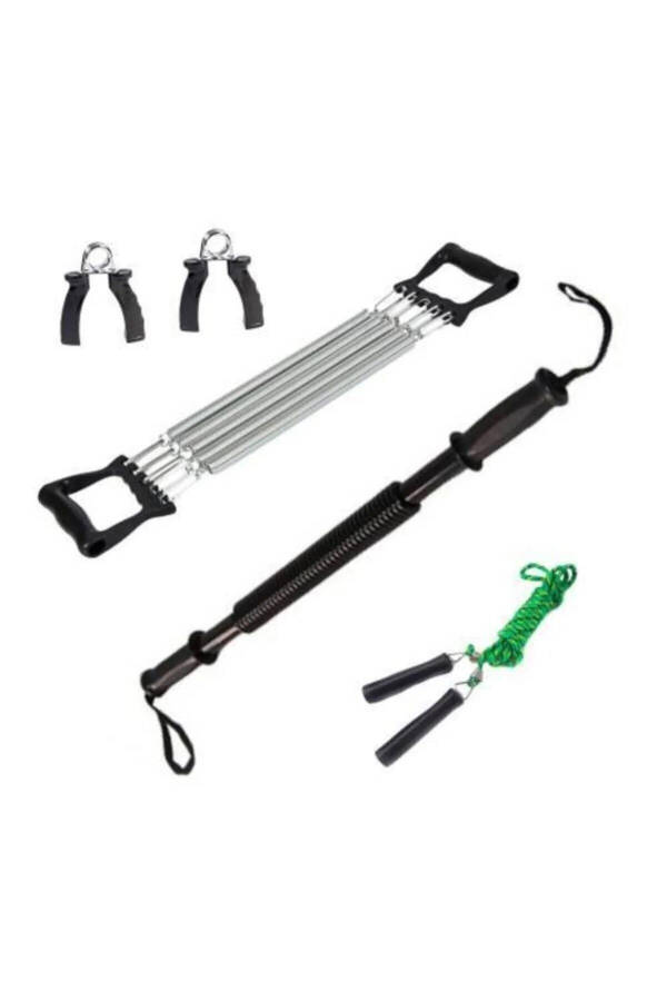 delux set chest exercise equipment wrist strengthener - 1