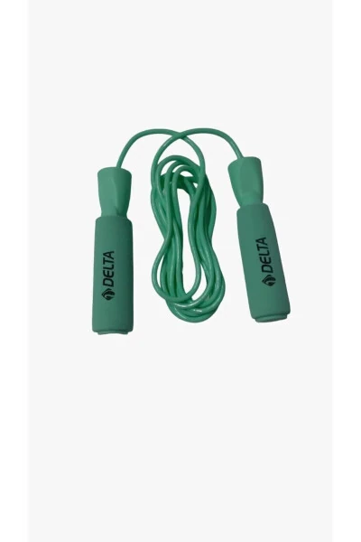 Deluxe Adjustable Jump Rope with Foam Handles and Bearings - DELTA (1)