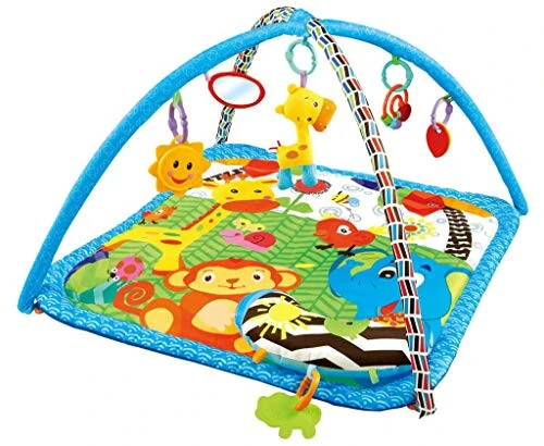 Deluxe Baby Activity Gyms Playmats, Giraffe - BABY