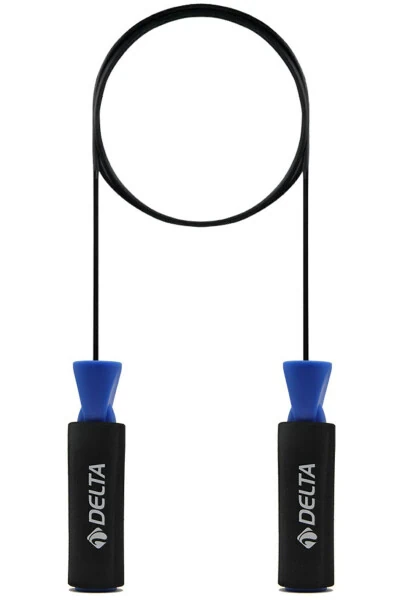 Deluxe ko'pik tutqichli va rulmanli sozlanuvchan sakrash arqoni - DELTA