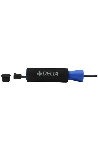 Deluxe регулируемая скакалка с пенопластовыми ручками и подшипниками - DELTA (1)