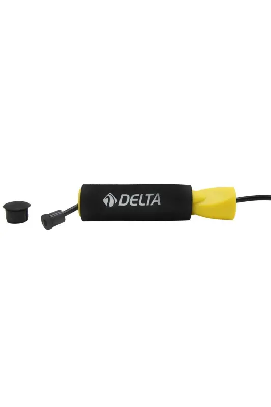 Deluxe Sünger Tutamaçlı Rulmanlı Ayarlanabilir Atlama İpi-SARI - 2