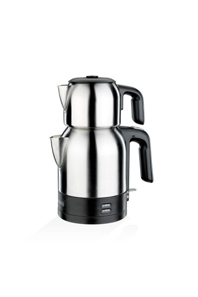 Demkolik Satin/Black Electric Kettle - 4