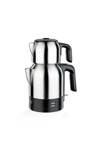Demkolik Satin/Black Electric Kettle - 6