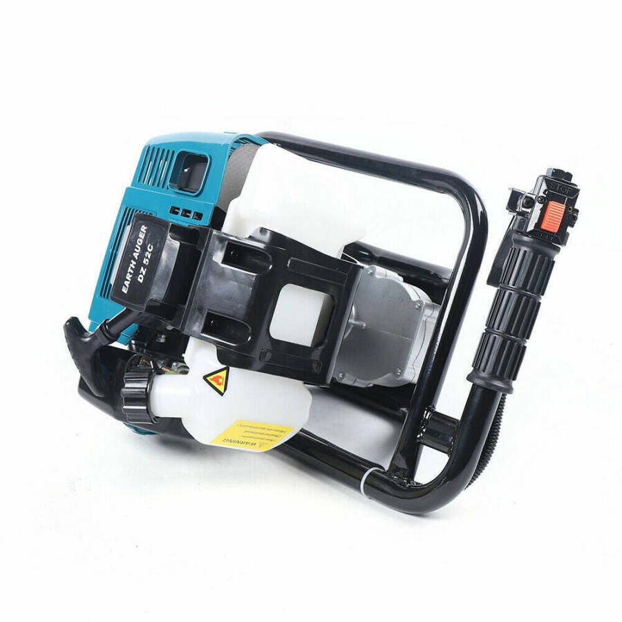 Denest 52CC 2 Stroke Post Hole Digger Benzin bilan ishlaydigan tuproq burg'ulash mashinasi 4