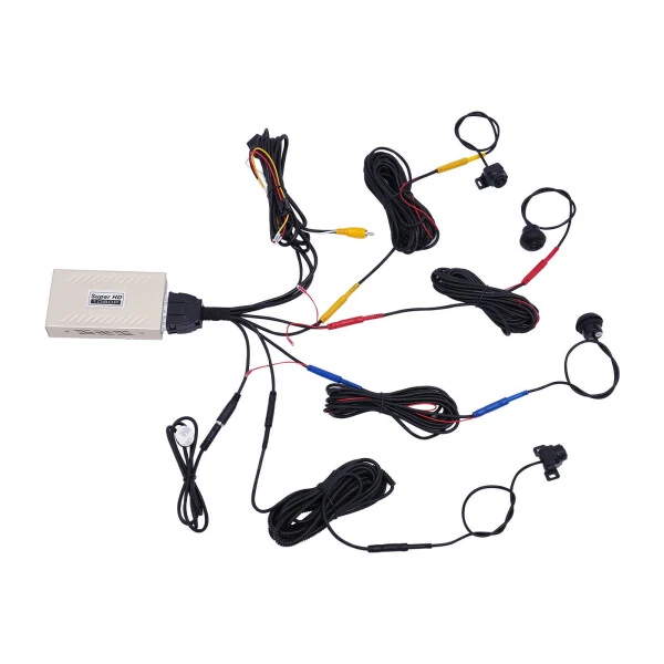 Denest HD Car 360 Bird View Surround System DVR Record Backup Camera parking monitoring - 5