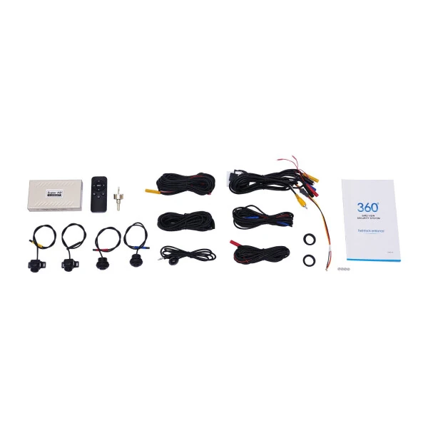 Denest HD Car 360 Bird View Surround System DVR Record Backup Camera parking monitoring - 7