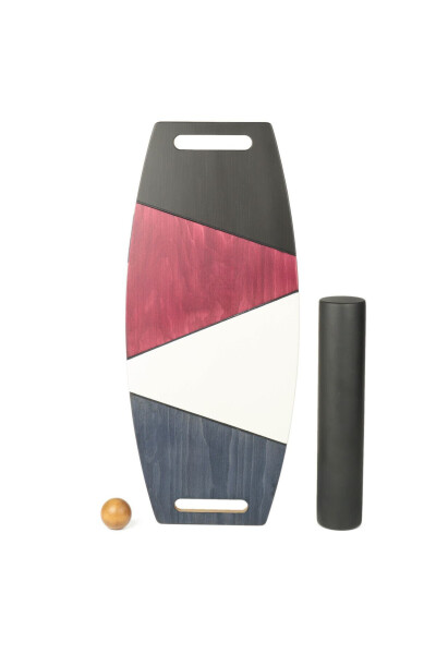 Denge Tahtası Balance Board Çift Fonksiyonlu Gym Board Rocket Board 73 x 31 CM - 1