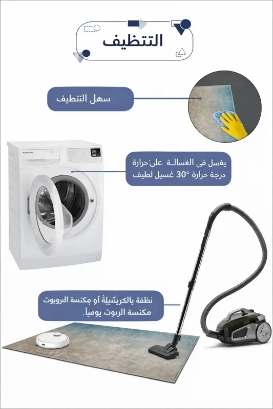 Dengiz qobig'i dengiz yulduzi raqamli bosma hammom gilam to'plami - 8
