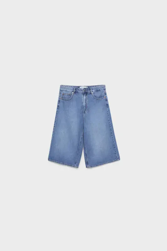 Denim Bermuda shorts - 6