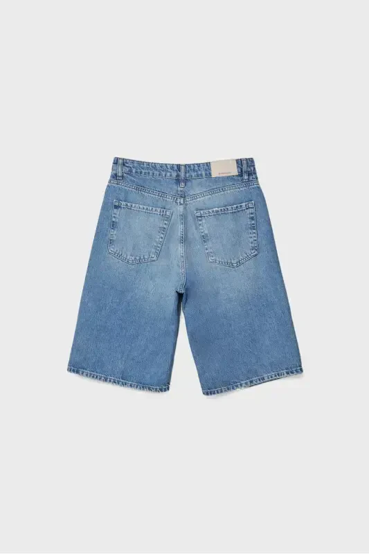 Denim Bermuda shorts - 7