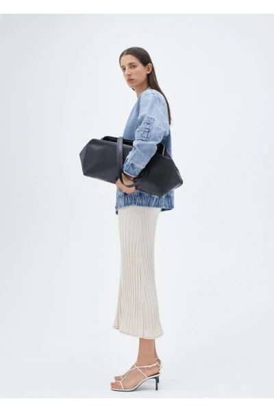 Denim bomber jacket - 7