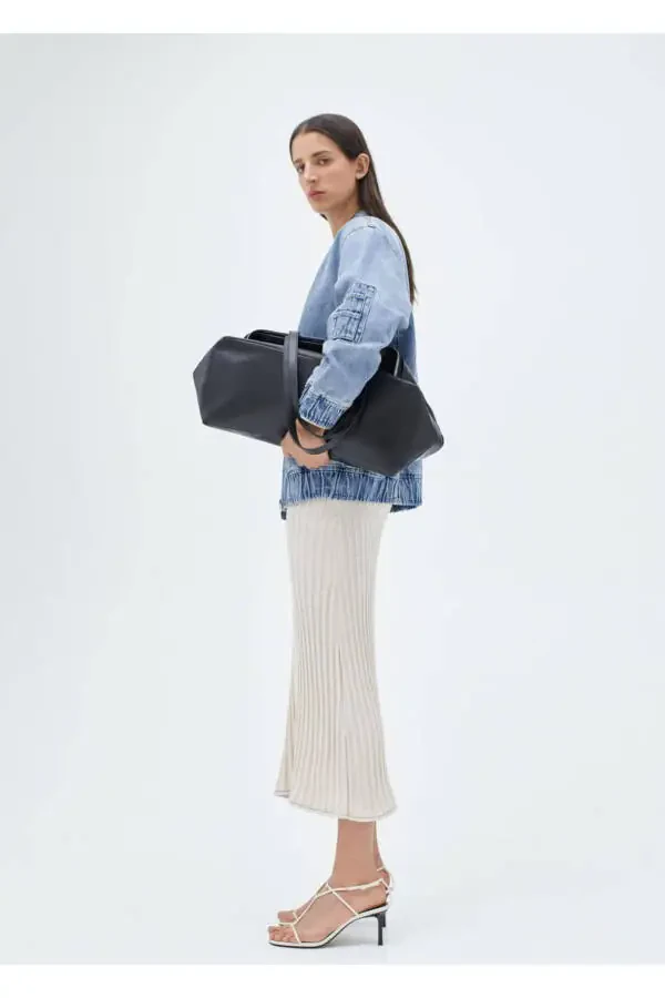 Denim bomber jacket - 7