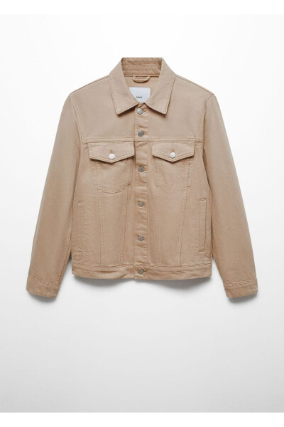 Denim jacket with pockets - 3