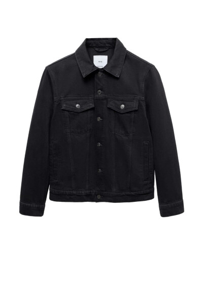 Denim Jacket with Pockets - 7