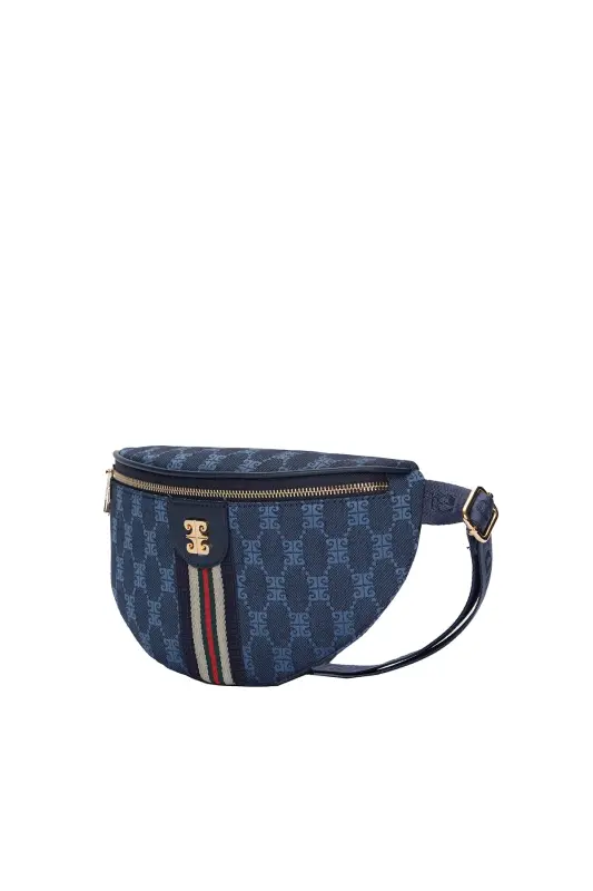 Denim Kadın Bel Çantası 05PO22Y1633 - Denim - 3