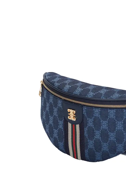 Denim Kadın Bel Çantası 05PO22Y1633 - Denim - 4