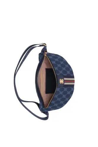 Denim Kadın Bel Çantası 05PO22Y1633 - Denim - 5