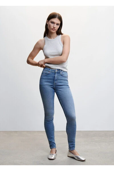 Denim Rengi Kadın Pantolon 47010129 - 1